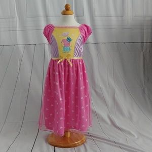 New Peppa Pig princess nightgown, toddler 3T